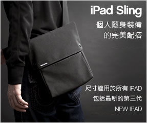 iPad Sling: The perfect way to carry your essential gear.